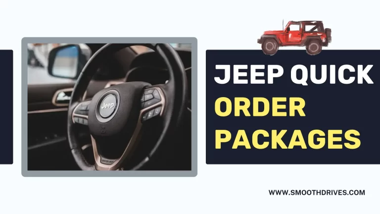 Jeep Quick Order Packages Explained