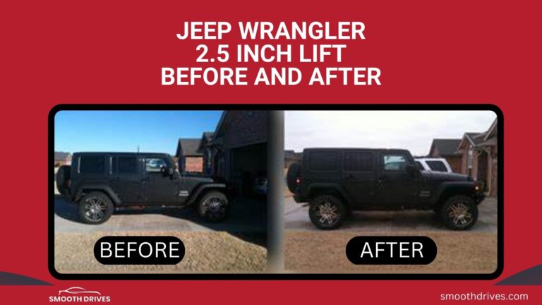 Jeep Wrangler 2.5 Inch Lift Before And After